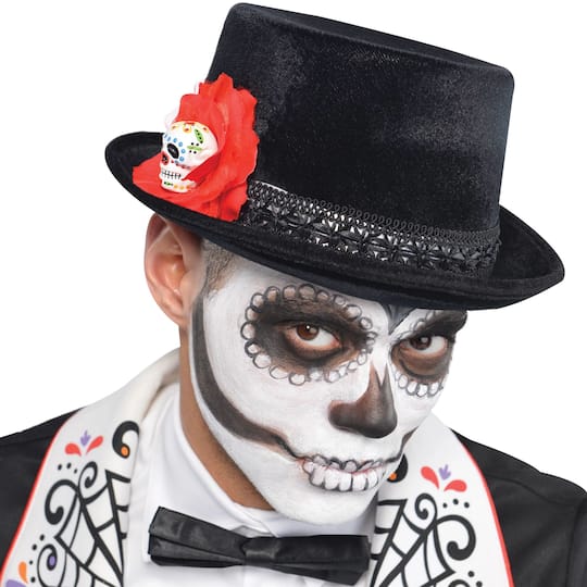Day of the Dead Adult Top Hat
